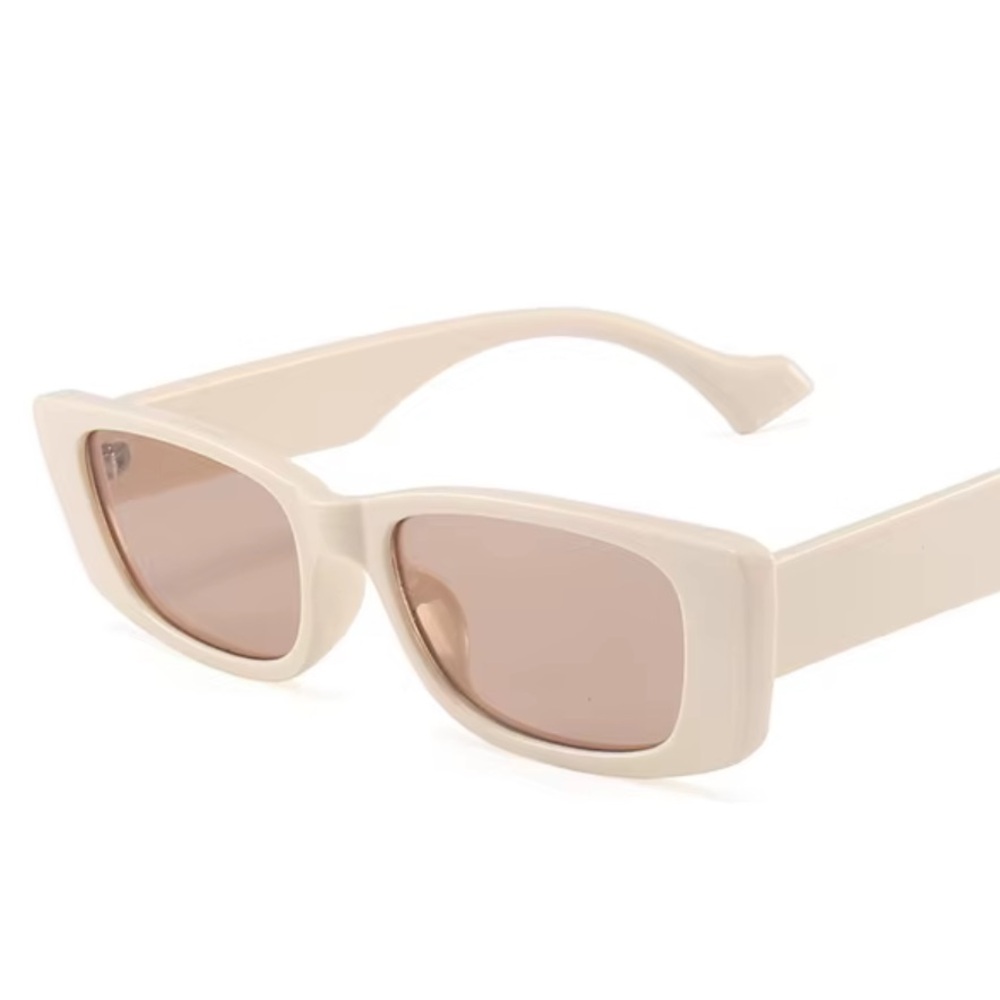Pink Transparent Sunglasses